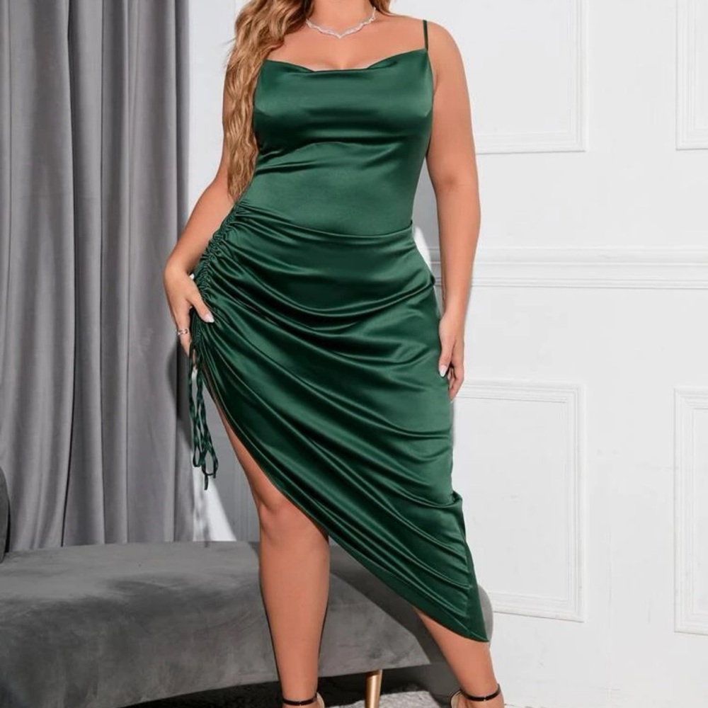 Green dress
